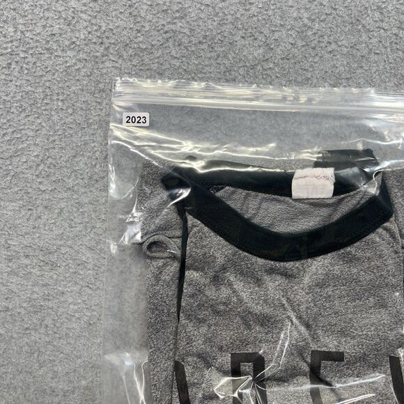 Obey Raglan T-Shirt Men’s Large Green Gray Made in USA Spellout Vintage Skate - Picture 9 of 9